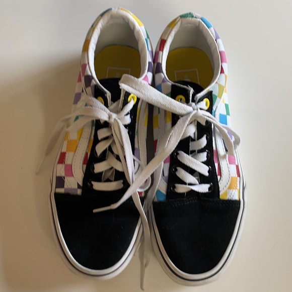 Vans unisex Old Skool checkered sneaker - Picture 2 of 6